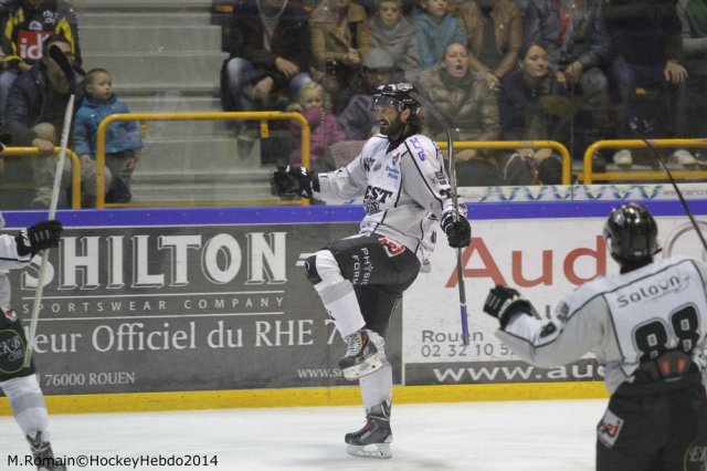 Photo hockey match Rouen - Brest  le 01/11/2014