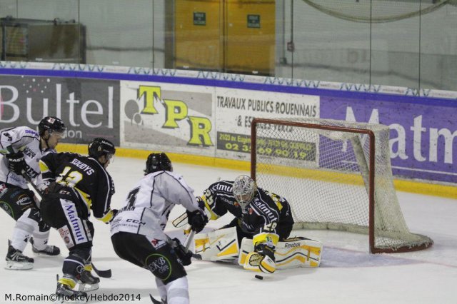 Photo hockey match Rouen - Brest  le 01/11/2014