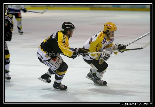 Photo hockey match Rouen - Strasbourg  le 26/12/2008