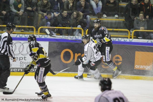 Photo hockey match Rouen - Brest  le 01/11/2014
