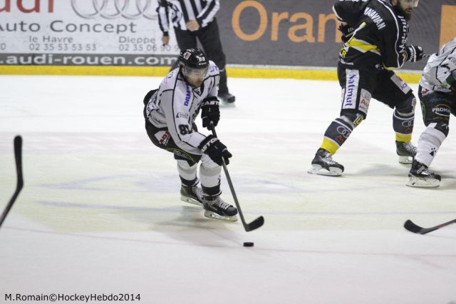 Photo hockey match Rouen - Brest  le 01/11/2014