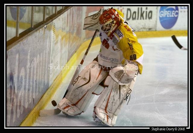 Photo hockey match Rouen - Strasbourg  le 26/12/2008