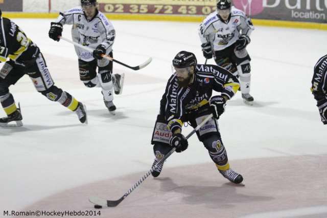Photo hockey match Rouen - Brest  le 01/11/2014