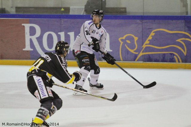 Photo hockey match Rouen - Brest  le 01/11/2014