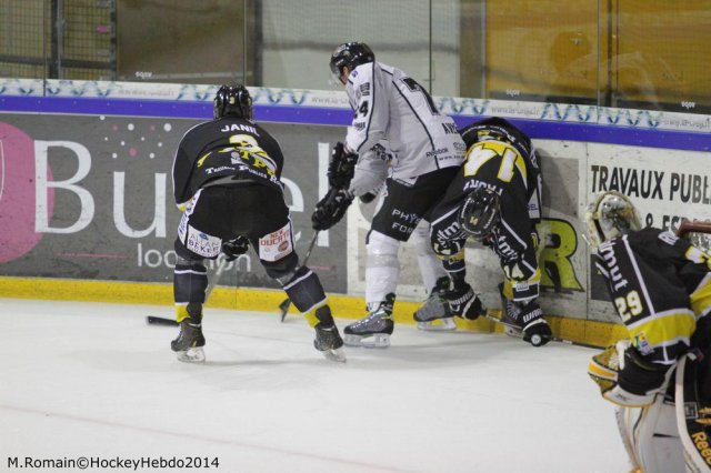 Photo hockey match Rouen - Brest  le 01/11/2014