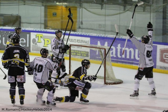 Photo hockey match Rouen - Brest  le 01/11/2014