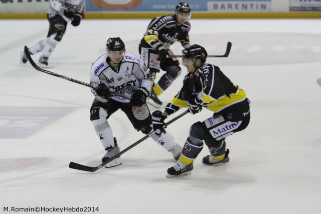 Photo hockey match Rouen - Brest  le 01/11/2014