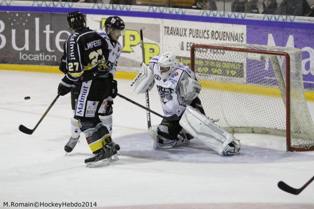 Photo hockey match Rouen - Brest  le 01/11/2014