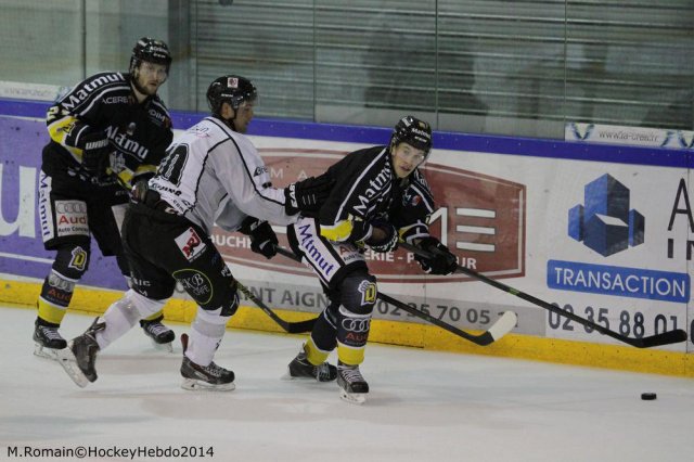 Photo hockey match Rouen - Brest  le 01/11/2014