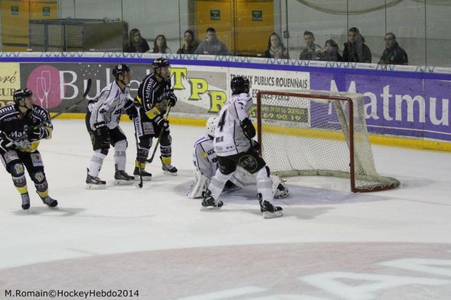 Photo hockey match Rouen - Brest  le 01/11/2014