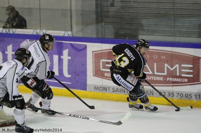 Photo hockey match Rouen - Brest  le 01/11/2014