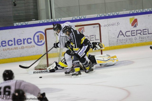 Photo hockey match Rouen - Brest  le 01/11/2014