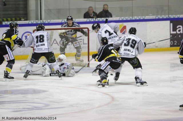 Photo hockey match Rouen - Brest  le 01/11/2014