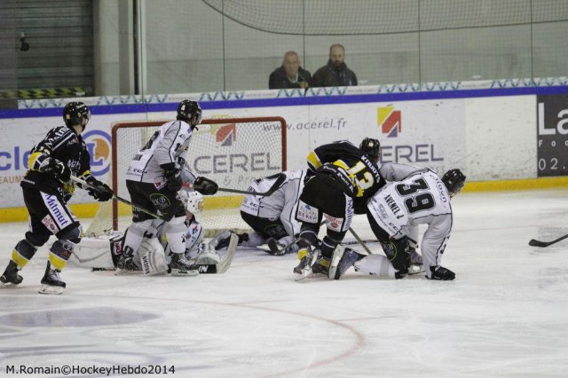 Photo hockey match Rouen - Brest  le 01/11/2014