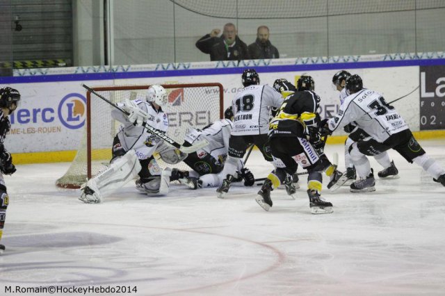 Photo hockey match Rouen - Brest  le 01/11/2014