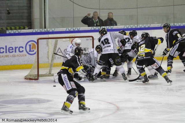Photo hockey match Rouen - Brest  le 01/11/2014