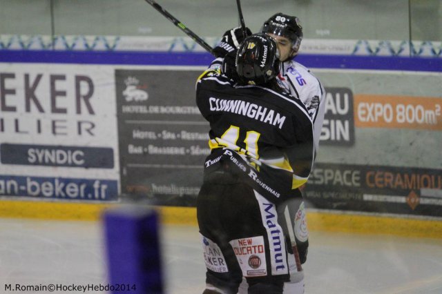 Photo hockey match Rouen - Brest  le 01/11/2014