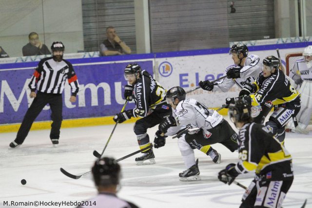 Photo hockey match Rouen - Brest  le 01/11/2014