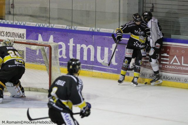Photo hockey match Rouen - Brest  le 01/11/2014