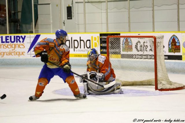 Photo hockey match Clermont-Ferrand II - Orcières le 01/11/2014
