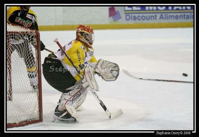 Photo hockey match Rouen - Strasbourg  le 26/12/2008
