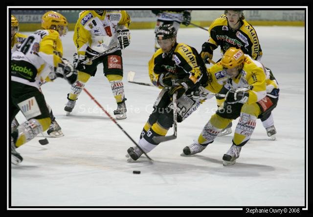 Photo hockey match Rouen - Strasbourg  le 26/12/2008