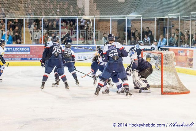Photo hockey match Angers  - Chamonix  le 01/11/2014