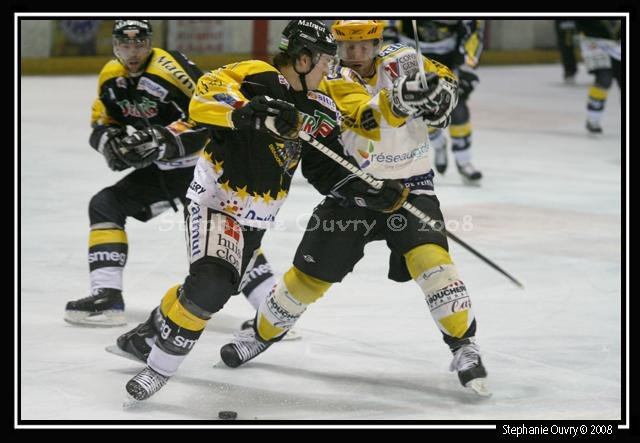 Photo hockey match Rouen - Strasbourg  le 26/12/2008