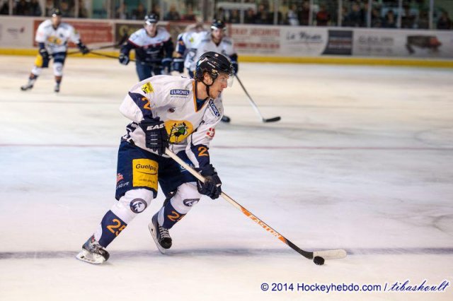 Photo hockey match Angers  - Chamonix  le 01/11/2014
