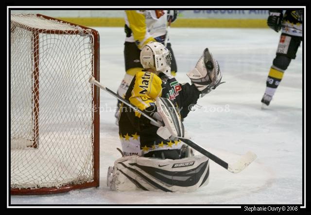 Photo hockey match Rouen - Strasbourg  le 26/12/2008