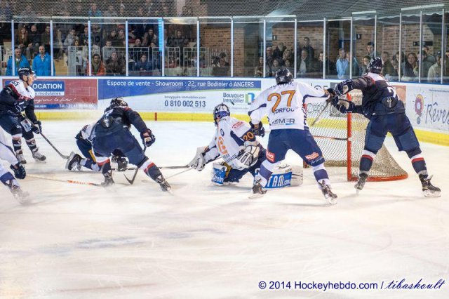 Photo hockey match Angers  - Chamonix  le 01/11/2014