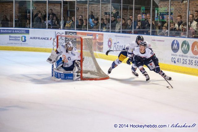 Photo hockey match Angers  - Chamonix  le 01/11/2014