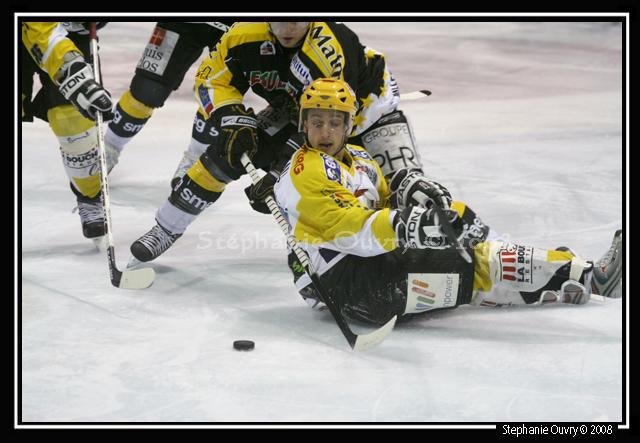 Photo hockey match Rouen - Strasbourg  le 26/12/2008
