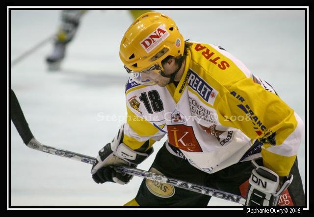 Photo hockey match Rouen - Strasbourg  le 26/12/2008