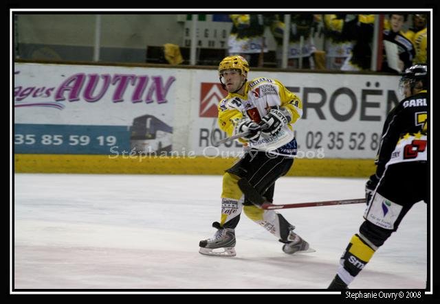 Photo hockey match Rouen - Strasbourg  le 26/12/2008