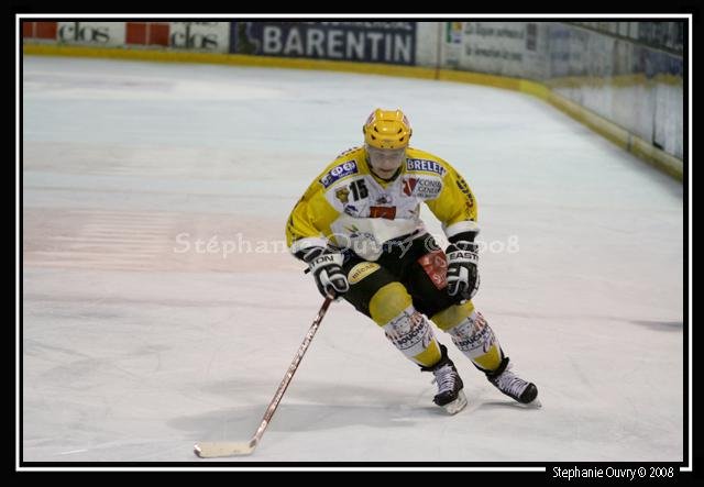Photo hockey match Rouen - Strasbourg  le 26/12/2008