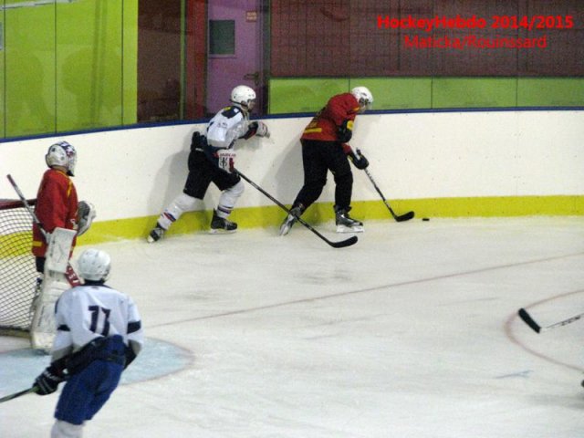 Photo hockey match Besançon - Luxembourg le 08/11/2014
