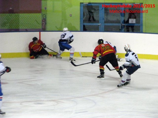 Photo hockey match Besançon - Luxembourg le 08/11/2014