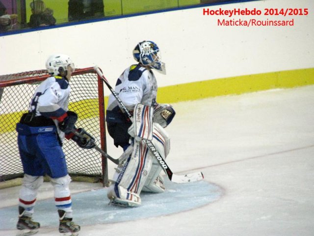 Photo hockey match Besançon - Luxembourg le 08/11/2014