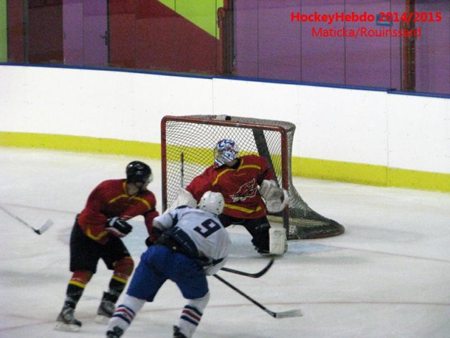 Photo hockey match Besançon - Luxembourg le 08/11/2014