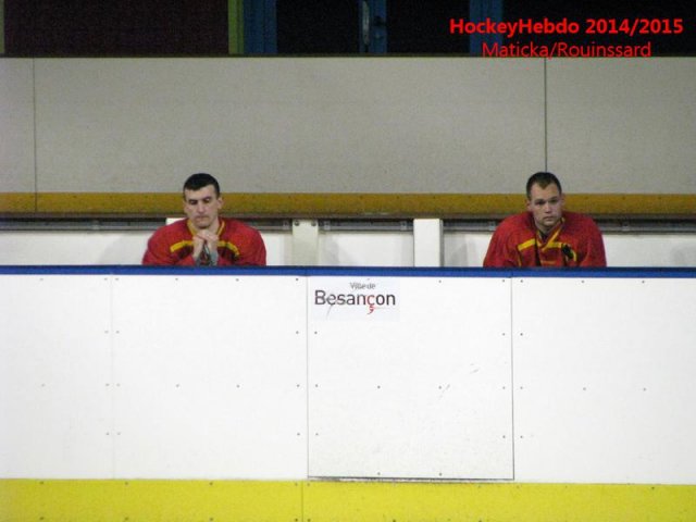 Photo hockey match Besançon - Luxembourg le 08/11/2014