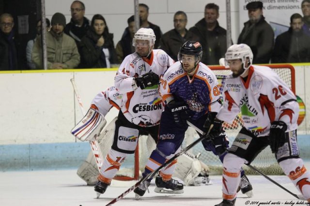 Photo hockey match Clermont-Ferrand - La Roche-sur-Yon le 08/11/2014