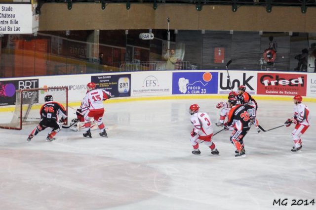Photo hockey match Bordeaux - Courbevoie  le 10/11/2014