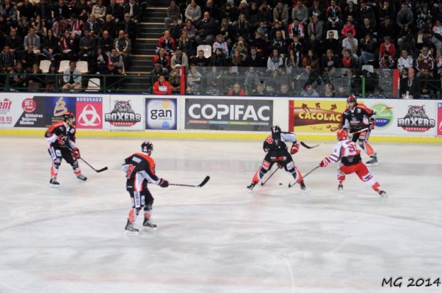 Photo hockey match Bordeaux - Courbevoie  le 10/11/2014