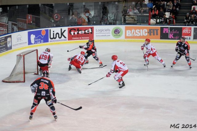 Photo hockey match Bordeaux - Courbevoie  le 10/11/2014
