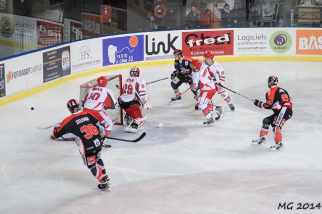 Photo hockey match Bordeaux - Courbevoie  le 10/11/2014