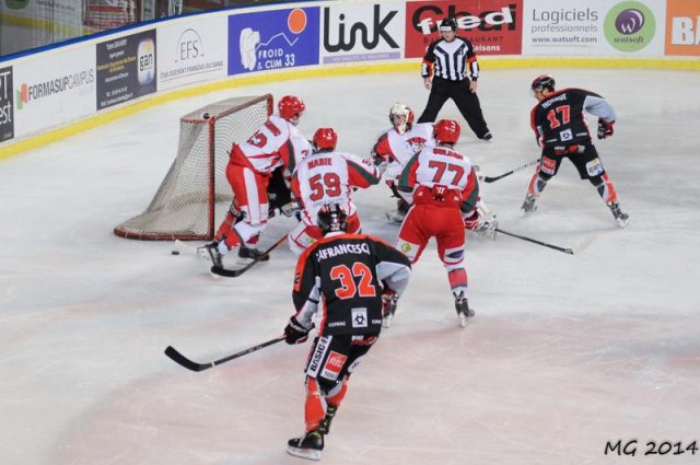 Photo hockey match Bordeaux - Courbevoie  le 10/11/2014