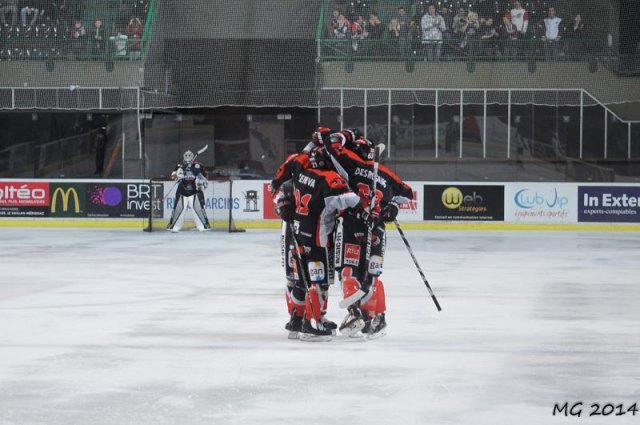Photo hockey match Bordeaux - Courbevoie  le 10/11/2014