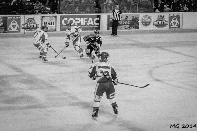Photo hockey match Bordeaux - Courbevoie  le 10/11/2014