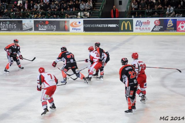 Photo hockey match Bordeaux - Courbevoie  le 10/11/2014